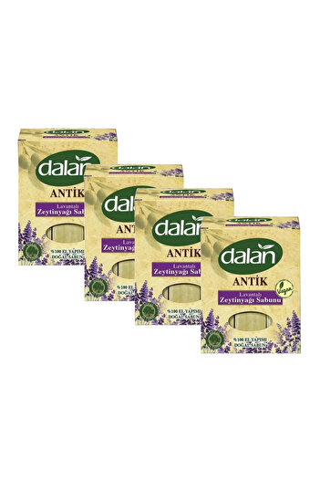 Dalan Lavender Soap with Antique Olive Oil 900 Grx4 Pieces