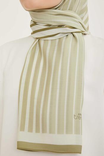 Armine Trend Line Pattern Modal Shawl 5746-29