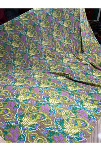 OsmanKumaşDantel Silky Digital Printing Shawl Pattern Fabric