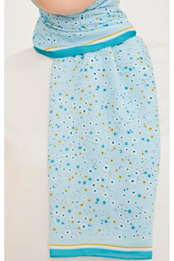 Armine Trend Shawl 10004-12 Turquoise Blue