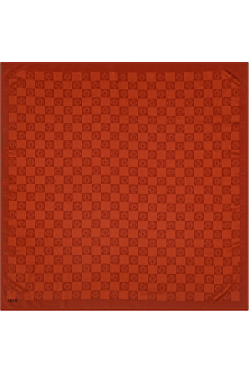 Aker Monogram Checkers Scarf - Tile 962
