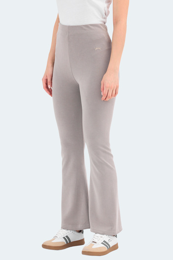 Slazenger Kittens Women's Stone Gray Leggings