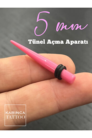 Karınca Piercing Tünel Piercing Genişletme Aparatı Taper Expander Stretching (karınca Tattoo)