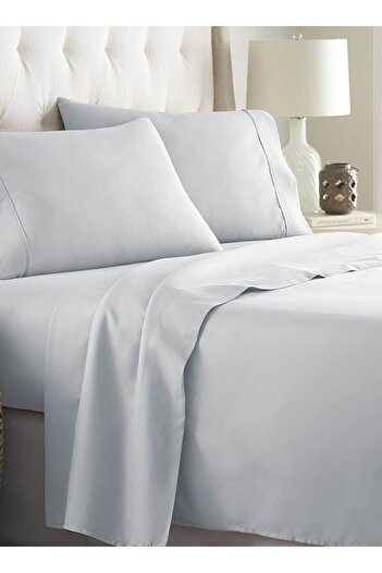 Orange Bed & Bath Bed Sheets | Cotton Single Size Sheet Set, 3 Pieces, 200 Stitches|gray137 × 191 35 Cm