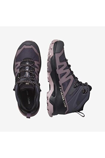 Salomon X-Ultra 4 Mid Gtx L4768550021 Women's Outdoor Boots - Purple