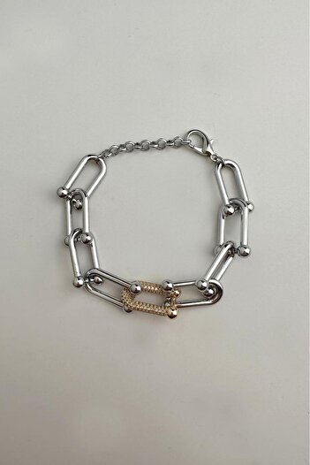 Modex Special Series Thick Tifany Bracelet with Zircon Stone