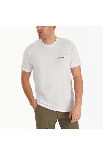 Columbia Cs0282 Csc m Basic Sm Logo Brushed Ss Tee Men's T-Shirt