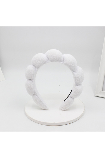 GÜLPEŞE Σετ μακιγιάζ 3 τεμαχίων Fluffy Sponge Spa Headband Face Wash Περιποίηση δέρματος Μάσκα προσώπου γιόγκα Αθλητική ζώνη