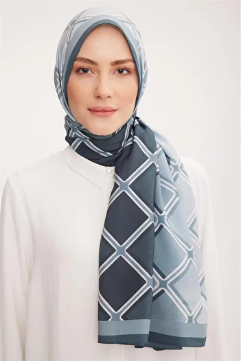 Armine Trend Turquoise Modal Shawl 5338-13