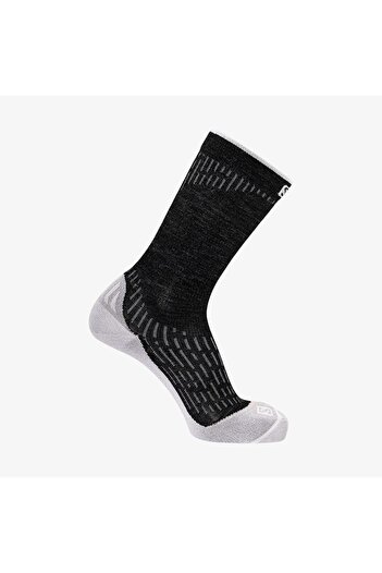 Salomon Running Ultra Crew Socks - Black