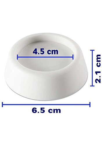NUBLADO Laundry Dishwasher White Goods Anti-Vibration Riser Stand Feet 4 Pieces.
