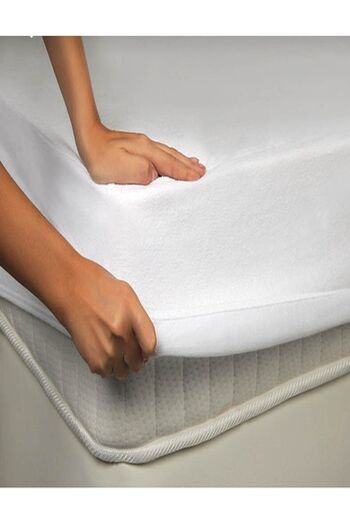 Collessium Liquid Proof Fitted Mattress Protector Mattress Protector Double 140x200