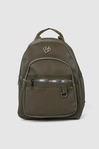 La La'Graccio Paris La'Graccio Paris Women's Backpack Khaki Green