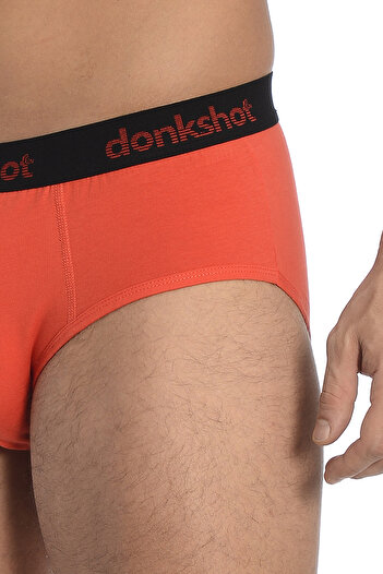 Donkshot Men's Cotton Slip Briefs 1108
