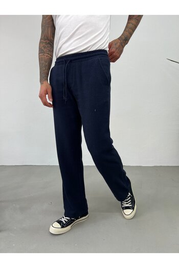 King Brothers Зимові штани з кашеміру - Regular Fit, з кишенями та шнурівкою
