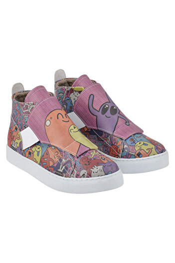 Streetfly Riot of colors Σχεδιασμένες Γυναικείες Μπότες