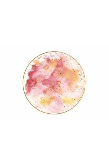 Porland Cosmos Pattern1 Flat Plate 24 cm