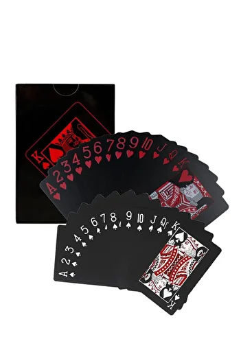 Weather Forecast Silver Red Playing Card Plastic Waterproof Playing Card Gin954Kr