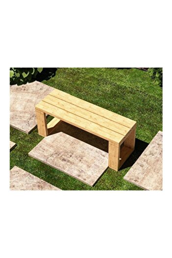 DizyWood Ahşap Doğal Bank & Bench , Kapı Önü Antre Hol Bank , Dekoratif Oturak