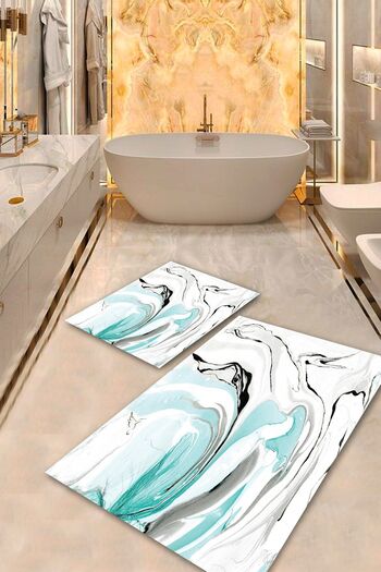 Aldora Bathroom Toilet Set Patterned