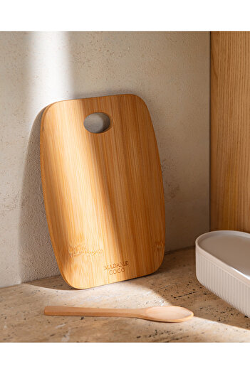 Madame Coco Silvain Bamboo Cutting Board - Natural