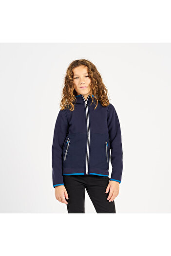 Decathlon Tribord Kids Sailing Fleece - Blue/Navy - Sailing 500