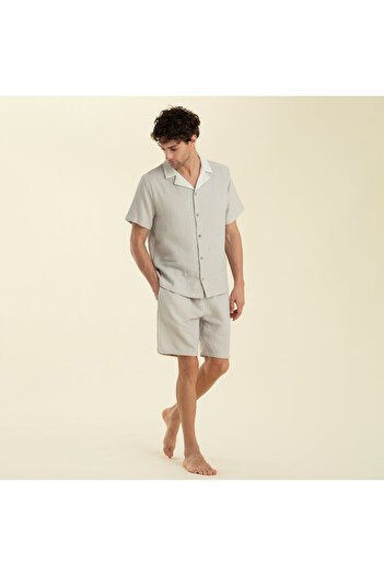 Chakra Profundo Shorts Set Grey