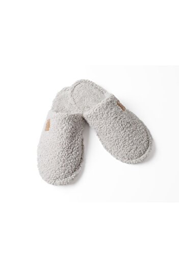 KAPVOE Muffy Dish Slippers - Home Pants, Fleece Non-Slip Sole, Plush Interior Detail, Fluffy, Non-Pilling, Comfortable