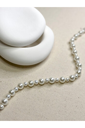 Zey Jewellery İrili Ufaklı İnci Kolye