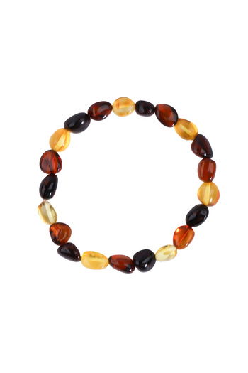 Zeynep Büyükbay Amber Bracelet - Honey Red and Brown Matching