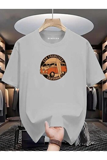 BENROMA Μπλουζάκι με στάμπα Woswos Oversize
