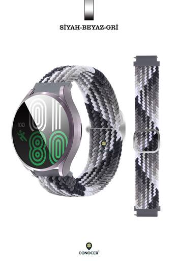 CONOCER Xiaomi Redmi Watch 5 Active / Lite Compatible Woven Mesh Microfiber Cord