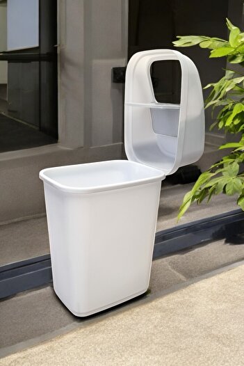 Şahane Pazar Double Openable Lid Trash Can 10 Liters G646 Fma 006464