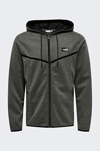 Only & Sons ONSLIAM REG HOODIE TRACKSUIT NOOS Чоловічий зелений світшот - 22029842