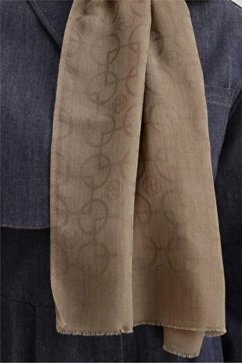 Armine 03 Wool-Cotton Shawl 1001