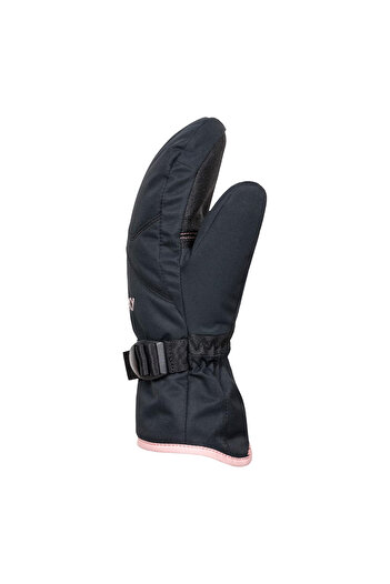Roxy Jetty Solid Mitt Girl's Black Gloves Girl's Gloves Erghn03042