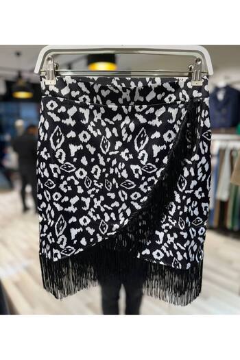 Sachistanbul Tasseled Mini Skirt