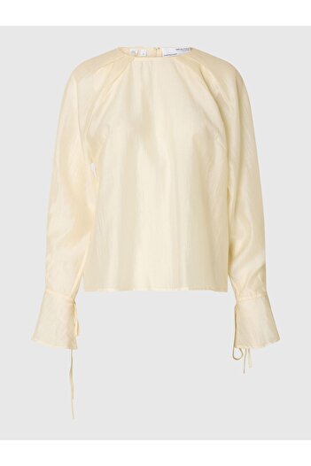 Selected Femme Langarmbluse Raffinierte
