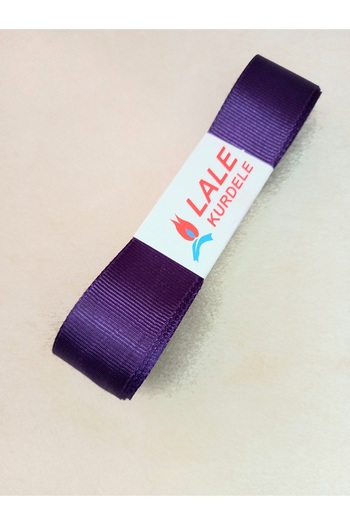 yörük tuhafiye Μωβ κορδέλα Grosgrain - 3 cm 10 μέτρα Μία μπάλα Grosgrain