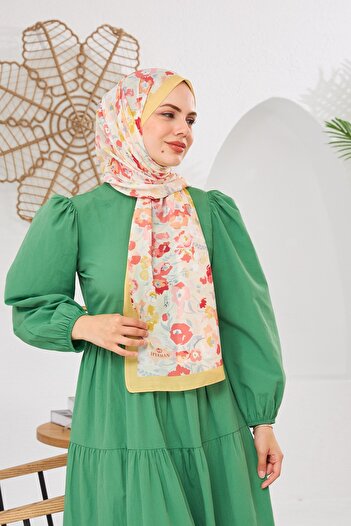 İpekhan Nature Pinkly Soft Shawl Altuni 3031-02