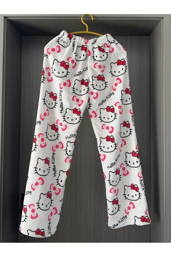 Touz Moda Λούτρινο παντελόνι Kitty Oversize
