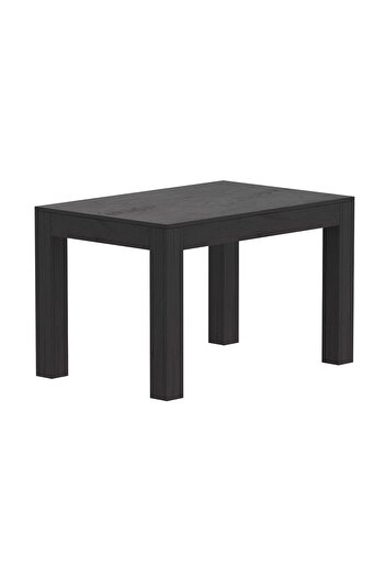 Mahmayi 4-Seater Wooden Dining Table for Kitchen, 120cm, Anthracite Jura Slate Finish