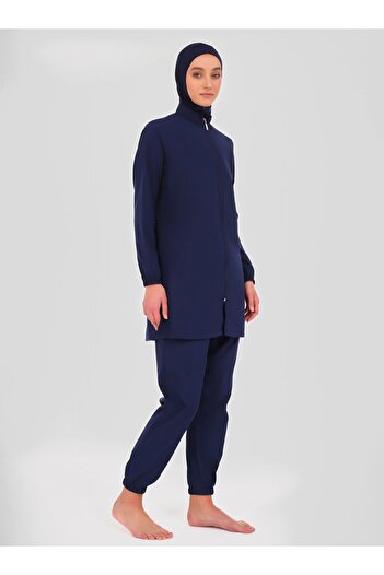 ALFASA Navy Blue Alphasa Basic Hijab Swimsuit