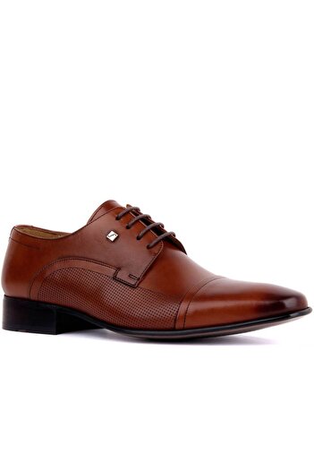 Fosco Lace-Up Tan Leather Men's Classic Shoes 2239 875