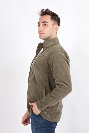 Cazador 5633 Men's Fleece Sweatshirt Cardigan