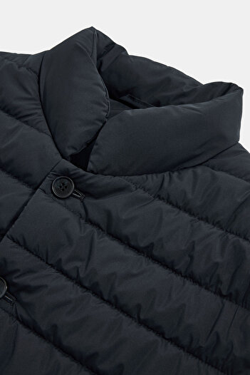 W Collection LACİVERT DÜĞMELİ YELEK