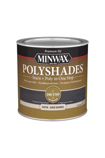 Minwax Polyshades Oil-Based Stain and Polyurethane Finish 0.5pt