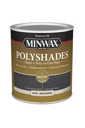 Minwax Polyshades Oil-Based Stain and Polyurethane Finish 1qt