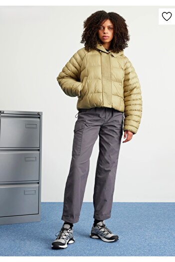Nike Sportswear Swoosh Puffer PrimaLoft® Yeşil Kadın Mont