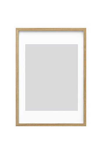 IKEA RÖDALM Oak 50x70 CM - Ξύλινη κορνίζα φωτογραφιών με πάνω από το σφάνταρ και παχιά άκρη